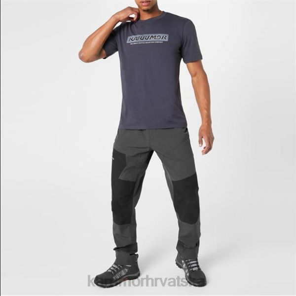 odjeća Karrimor majica plavi čelik muškarci 2B42185