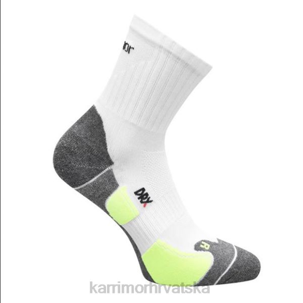 pribor Karrimor dri skin 2 pakiranja čarapa za trčanje bijelo/fluo muškarci 2B4231