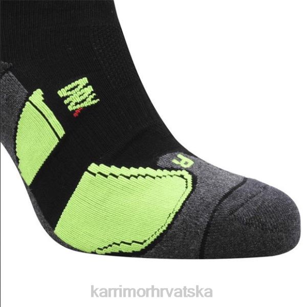 pribor Karrimor dri skin 2 pakiranja čarapa za trčanje crna/fluo muškarci 2B4227