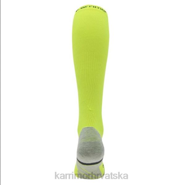 pribor Karrimor kompresijske čarape za trčanje fluo žuta muškarci 2B4239