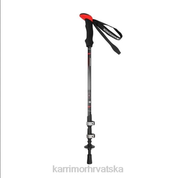 pribor Karrimor karbonski štapovi za hodanje crno/crveno muškarci 2B42202