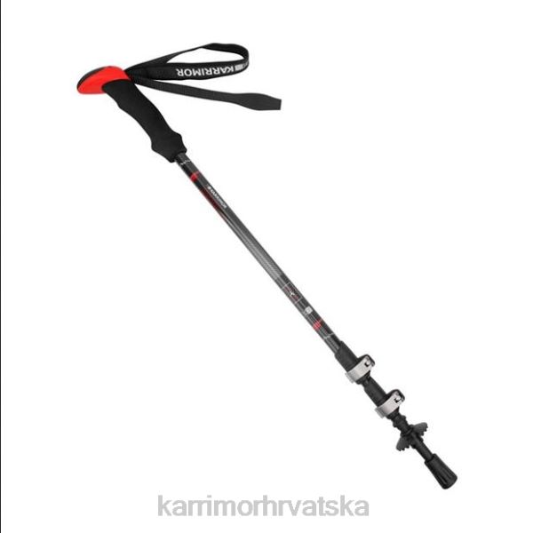 pribor Karrimor karbonski štapovi za hodanje crno/crveno muškarci 2B42202