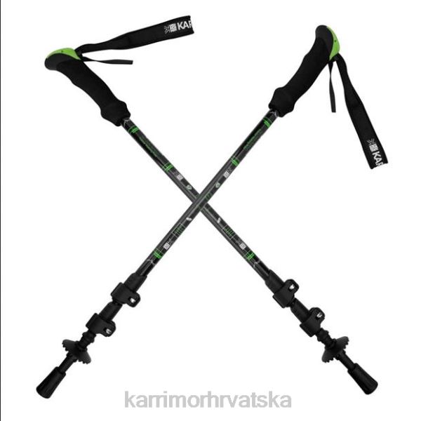 pribor Karrimor trekker štapovi za hodanje crno muškarci 2B42215