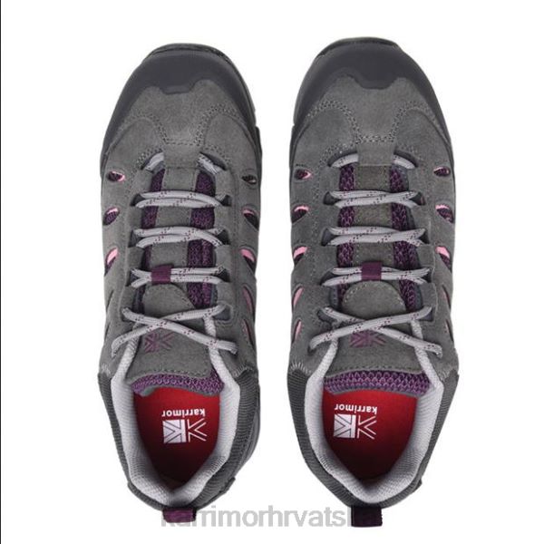obuća Karrimor aspen niske tenisice za hodanje drveni ugljen žene 2B4296