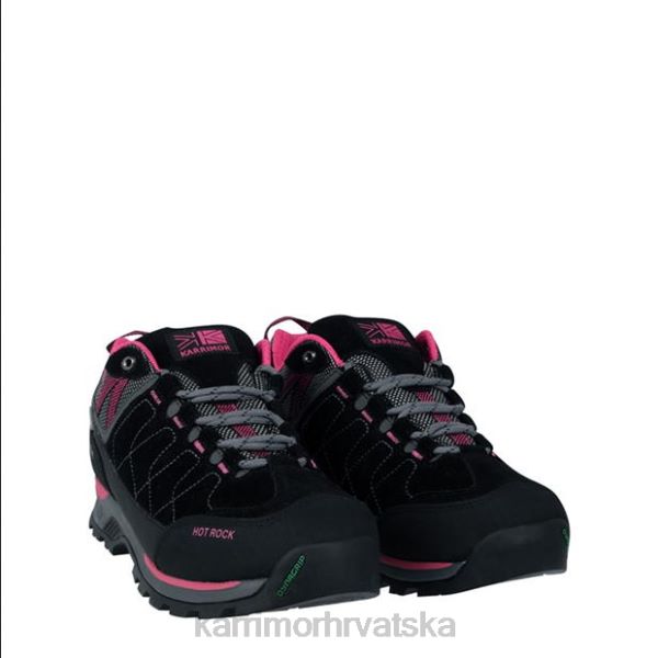 obuća Karrimor hot rock niske cipele za hodanje crno/ružičasto žene 2B42102