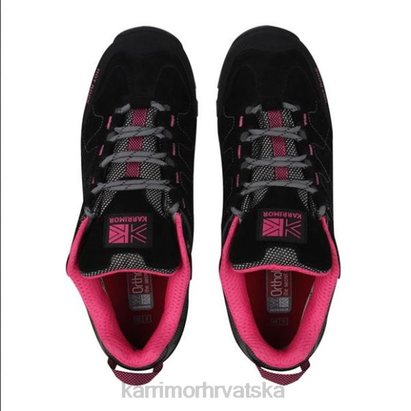 obuća Karrimor hot rock niske cipele za hodanje crno/ružičasto žene 2B42102
