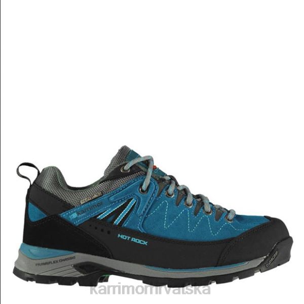 obuća Karrimor hot rock niske cipele za hodanje plavozelena žene 2B4295