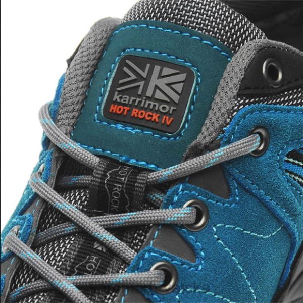 obuća Karrimor hot rock niske cipele za hodanje plavozelena žene 2B4295