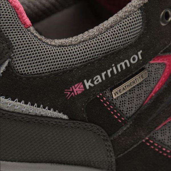 obuća Karrimor montirajte niske cipele za hodanje crno/ružičasto žene 2B4294
