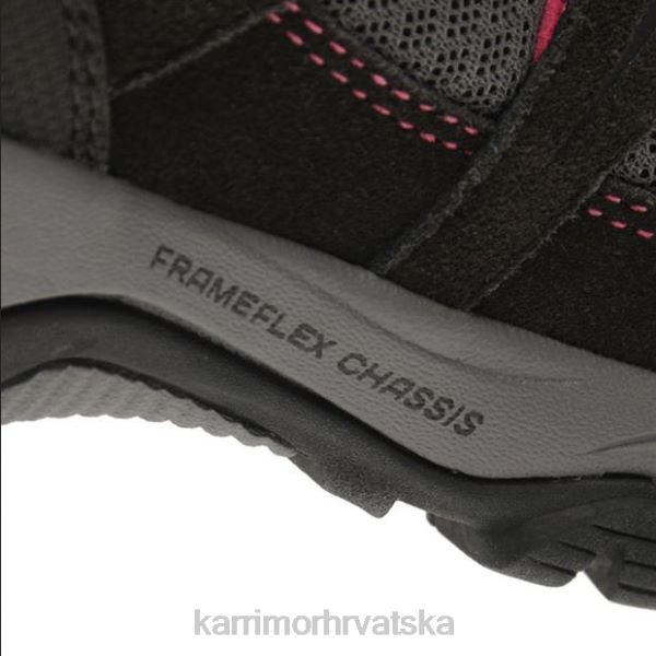 obuća Karrimor montirajte niske cipele za hodanje crno/ružičasto žene 2B4294