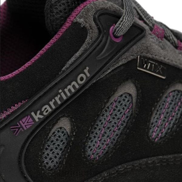 obuća Karrimor ridge wtx cipele za hodanje drveni ugljen žene 2B42100
