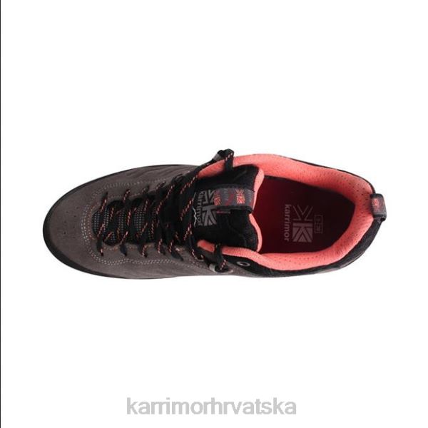 obuća Karrimor vruće rute vodootporne cipele za hodanje ugljen/koral žene 2B4299