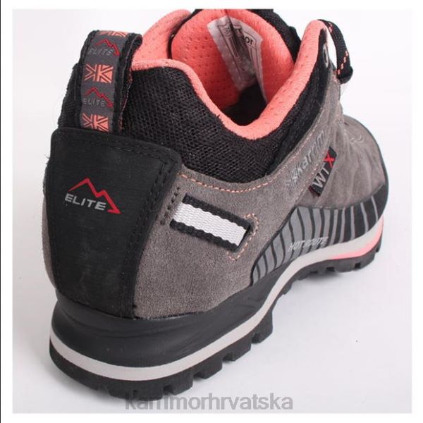 obuća Karrimor vruće rute vodootporne cipele za hodanje ugljen/koral žene 2B4299