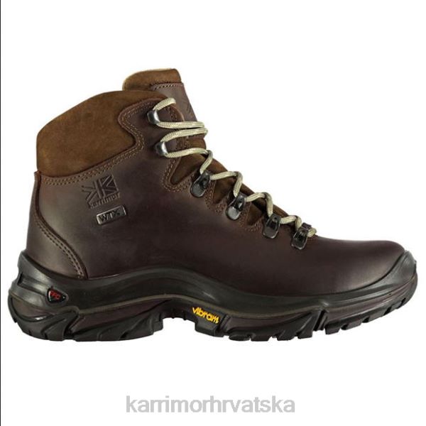 obuća Karrimor cheviot vodootporne čizme za hodanje smeđa žene 2B4289