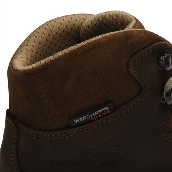obuća Karrimor cheviot vodootporne čizme za hodanje smeđa žene 2B4289