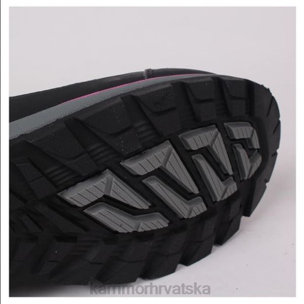 obuća Karrimor čizme za hodanje po vrućem kamenu crno/ružičasto žene 2B4290