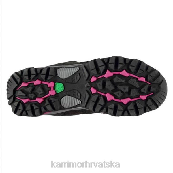 obuća Karrimor montirajte srednje čizme za hodanje crno/ružičasto žene 2B4288