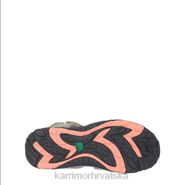 obuća Karrimor salina kožne sandale za hodanje bež žene 2B42106