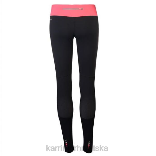 odjeća Karrimor x lite tajice za trčanje crno žene 2B423