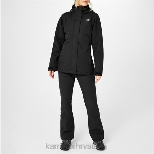 odjeća Karrimor 3 u 1 weathertite jakna crno žene 2B42194