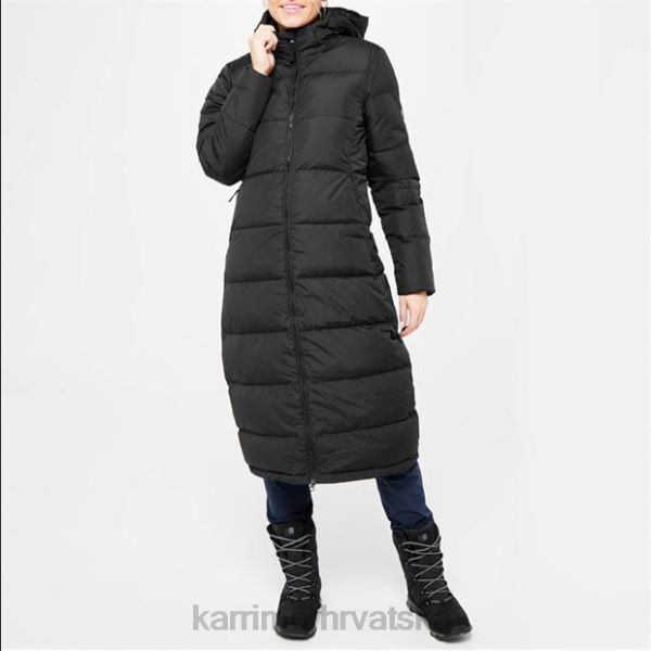 odjeća Karrimor dolje duga jakna crno žene 2B42248