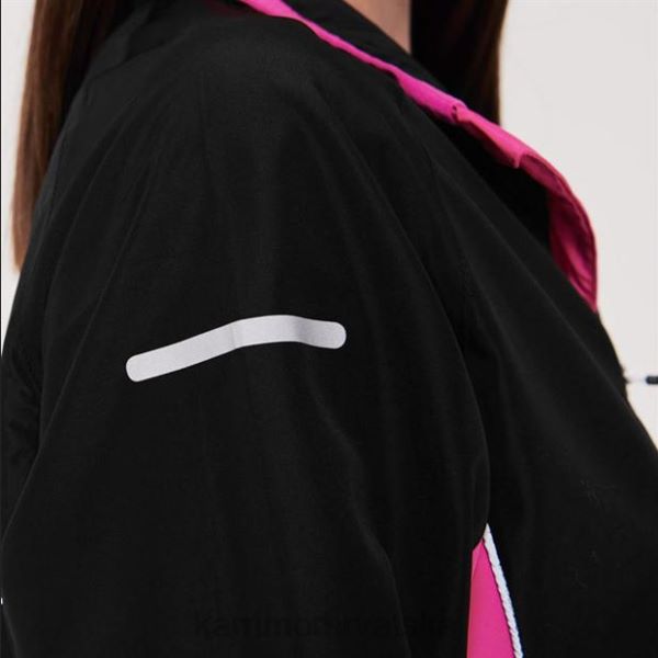 odjeća Karrimor jakna za trčanje crno/ružičasto žene 2B428