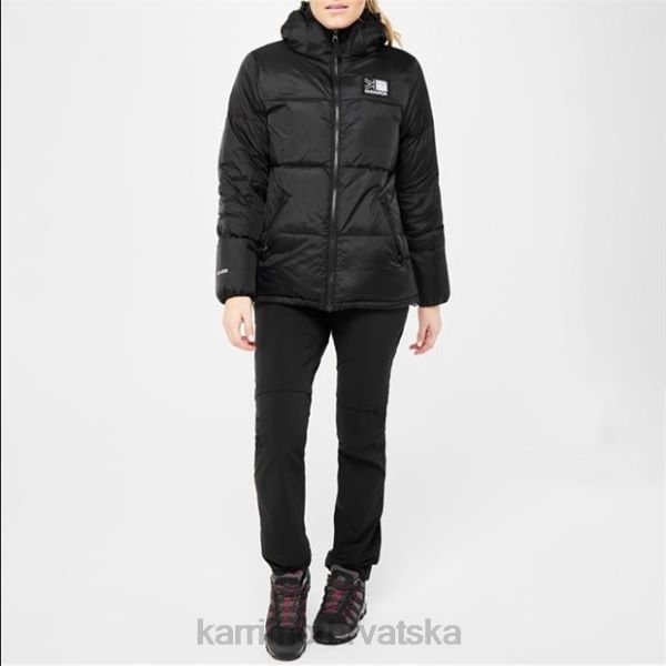 odjeća Karrimor logorska jakna crno žene 2B42252