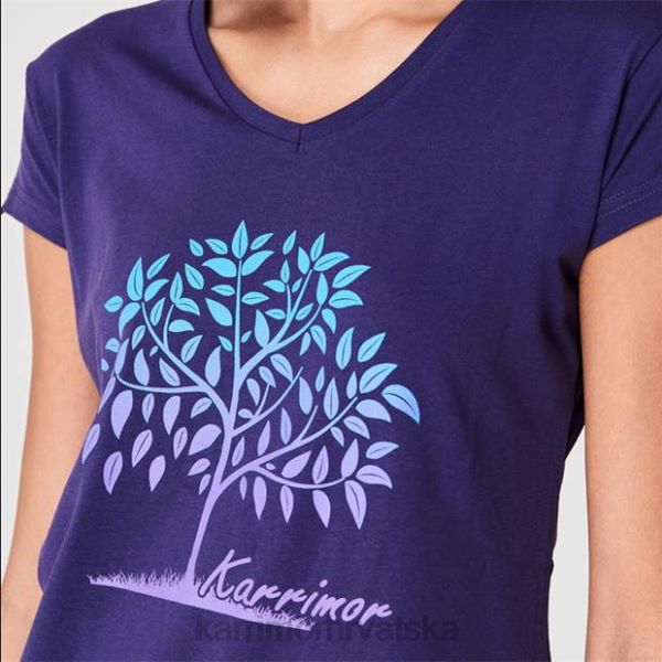 odjeća Karrimor grafička majica indigo žene 2B42186