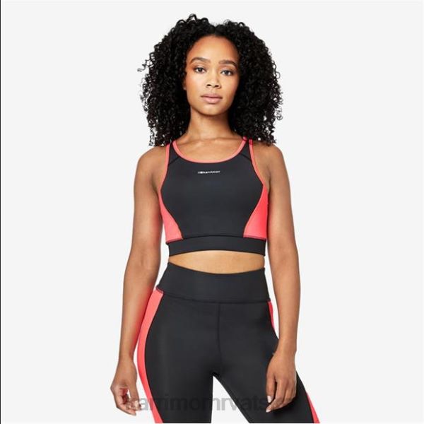 odjeća Karrimor tempo sportski grudnjak crno/ružičasto žene 2B4233