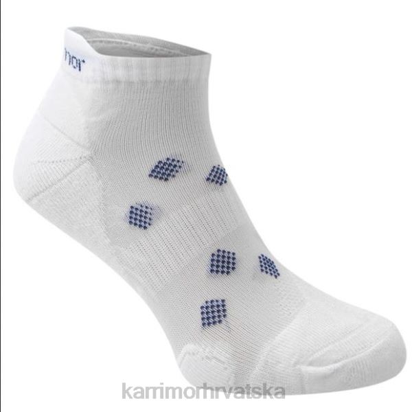 pribor Karrimor 2 paketa čarapa za trčanje bijela žene 2B4256