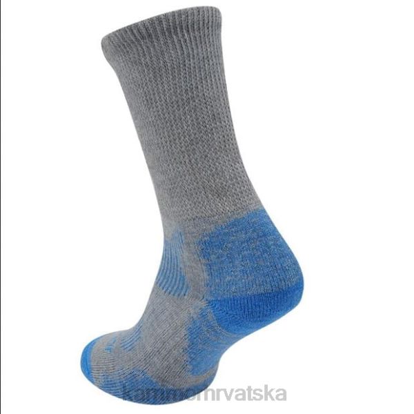 pribor Karrimor lagane čarape za hodanje od merino vlakana sivo/plavo žene 2B42120